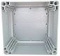 Preview: polycarbonate housing 300x200x132mm IP66 with smooth base and transparent cover