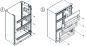 Preview: Montagerahmen 800x600mm 5-reihig mit Feldabdeckung 130TE ( 5x 26TE )