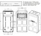 Preview: 9TE Steckdosen Wandverteiler IP65 leer - DIY-Baukasten mit N/PE-Klemme