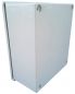 Preview: Plastic switch cabinet 600x400x230mm (HWD) GRP IP66 light gray 1 door