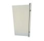 Preview: Kunststoff-Schaltschrank 400x400x200mm GFK IP66 hellgrau 1-türig