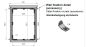 Preview: Outdoor Gehäuse 1000x750x300 mm HBT mit Regendach