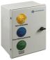 Preview: IP66 GRP polyester enclosure, glass-fiber-reinforced plastic, light gray, 1-door