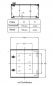 Preview: Plastic control cabinet 400x400x200mm (HBT) with swivel lever