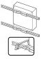 Preview: Schaltschrank Masthalterung für Gehäuse-Breite 200/300 - 400