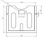 Mobile Preview: A4 circuit diagram pocket plastic self-adhesive fixable light grey