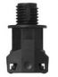 Preview: straight M12 screw connection metric on corrugated tube NW7.5