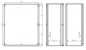 Preview: B-stock Double door control cabinet 1200x1000x400 mm HBT 2-door IP55
