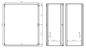 Preview: Doppeltür Schaltschrank 1200x1000x400 mm HBT 2-türig IP55