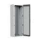Preview: Floor standing switch cabinet 2000x1000x500mm HBT 1-door IP55 with mounting plate