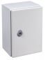 Mobile Preview: Wall Mounting Enclosure RAL7035 IP66 single door