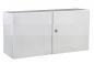 Preview: IP55 Schaltschrank 500x1000x250 mm HBT Stahlblech 2-türig