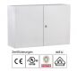 Preview: IDE GN5010030/PD Sheet steel wall control cabinet 500x1000x300 mm HWD 2-door IP55 double-door cabinet with mounting plate and earthing strap
