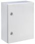 Preview: control cabinet 600x500x150 mm HWD 1-door IP66 with mounting plate and earth strap