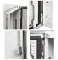 Preview: Metal control cabinet 400x600x300 mm HBT IP66 single door