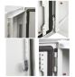Preview: B-Stock Control cabinet 1000x1000x300 mm VDE UL certified 2-door IP55