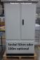 Preview: IP55 plastic GRP control cabinet 1250x1250x420 mm HWD standard 2 doors with rain cover