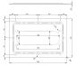 Preview: IDE Adapter-Flanschplatte FP2 172x262 mm - Neu