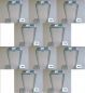 Preview: 10 pieces 50mm mounting rail support TST - M6