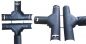 Mobile Preview: T-Verteiler Verteiler schwarz klappbar für Wellrohr NW22 - 22 - 22 innengreifend