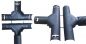 Preview: T-Verteiler Verteiler schwarz klappbar für Wellrohr NW22 - 22 - 22 innengreifend