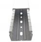 Preview: Wiring duct 100x100 mm incl. cover gray RAL7030