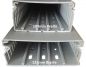 Preview: Wiring duct 100x100 mm incl. cover gray RAL7030