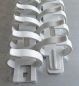 Preview: Flexduct 40mm - length 50cm - flexible wiring duct light gray halogen-free self-adhesive stackable pluggable