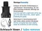 Preview: Wellrohr Verschraubung  M50 auf NW50 metrisch Bogen Winkel 90°
