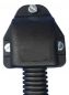 Preview: Flange connection black for corrugated pipe NW23