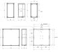 Preview: ISO GRP industrial housing 540x540x201 mm LBH viewing cover