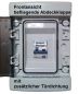 Preview: IDE CDN4PT/RR ABS Aufputz Feuchtraum-Verteiler 1x4TE  IP65 plombierbar mit transparenter Klappe und Anschlussklemme