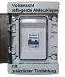 Preview: IDE CDN4PT IP65 ABS Aufputz Feuchtraumverteiler 1x 4TE Elektro Verteiler plombierbar mit Tragschiene