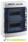 Preview: IP65 AP Outdoor-Verteiler mit transp. Klappe uv-stabilisiert - 2x12TE Preview: IP65 AP Outdoor-Verteiler mit transp. Klappe uv-stabilisiert - 2x12TE