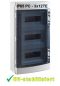 Preview: IP65 AP Outdoor-Verteiler mit transp. Klappe uv-stabilisiert - 3x12TE Preview: IP65 AP Outdoor-Verteiler mit transp. Klappe uv-stabilisiert - 3x12TE