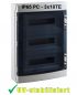 Preview: IP65 AP Outdoor-Verteiler mit transp. Klappe uv-stabilisiert - 3x18TE Preview: IP65 AP Outdoor-Verteiler mit transp. Klappe uv-stabilisiert - 3x18TE
