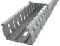 Preview: Wiring duct 100x100 mm incl. cover gray RAL7030