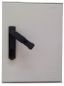 Preview: Kunststoff-Schaltschrank 400x400x200mm (HBT) mit Schwenkhebelgriff IP66