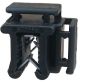 Preview: 10 edge clips KC15 + 100 cable ties 300x4.8 mm - black