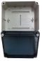 Preview: ELT171 plastic housing gray 175x151x95mm LWH inside with transparent cover 155x179x100 mm HWD