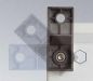 Preview: 4 Stück Adjustable wall mounting for PWG housing