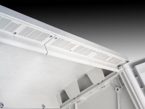 Outdoor Kunststoffgehäuse 500x500x300 mm HBT mit Standardtür