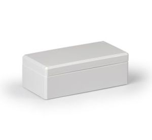 IP66 ABS Klemmkasten glatt OT grau  160x80x56mm