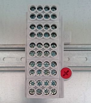 Hauptleitungs-Abzeigklemme VDE grau 1,5-25,0 mm²