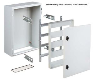 Verteilerrahmen 3x 16TE 48Module für H500xB400 - T 250/300mm