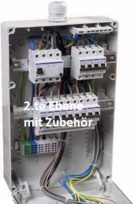 IP67 Wandverteiler Leer 1x13TE HS +N/PE-Klemme