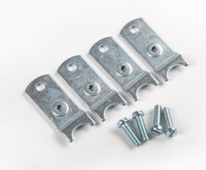 ISE Gehäuse Wandlaschen verzinkt 4 Stück - zur Wandbefestigung ab ISE32xx