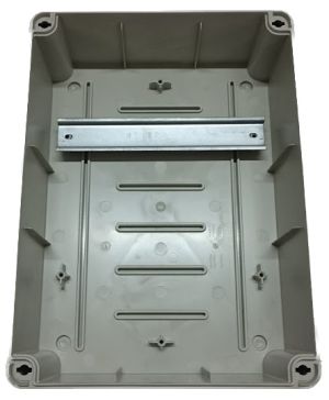 Kunststoffgehäuse grau 328x239x188mm LBH Klemmenkasten wasserdicht IP65-IP67