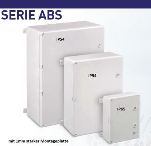 IP65 Basic ABS Wandgehäuse 50x35x19 cm