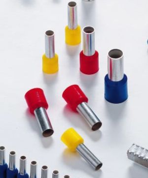 100 Aderendhülsen isoliert - WE 10mm²  N-12mm  elfenbein